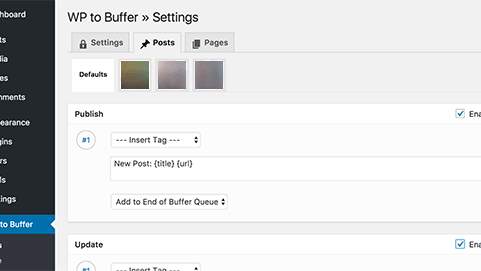 WordPress to Buffer