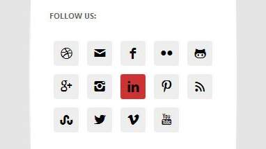 Simple Social Icons