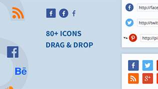 Social Icons widget by WPZoom