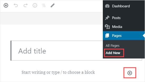 new block