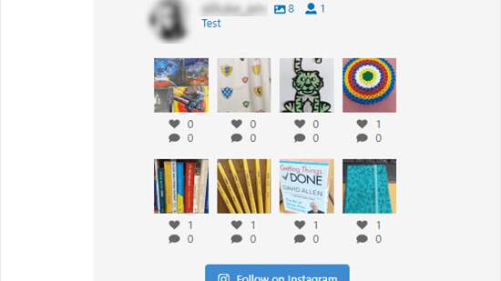Feed – Settings – Display