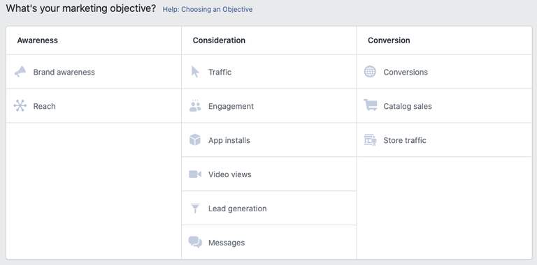ad objectives