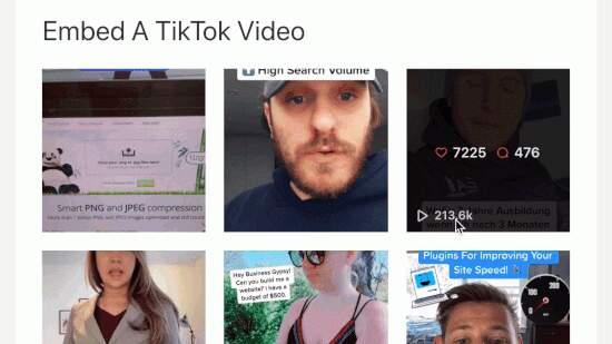 tiktok popup