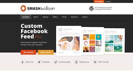 Smash Balloon Custom Facebook Feed