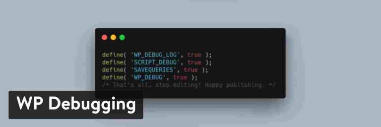 WP debug plugin