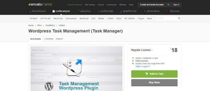 WordPress Task Management