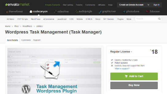WordPress Task Management