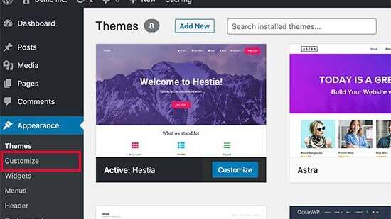 Customize