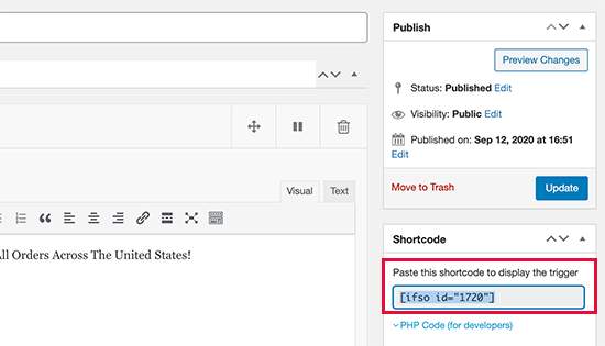 get short code