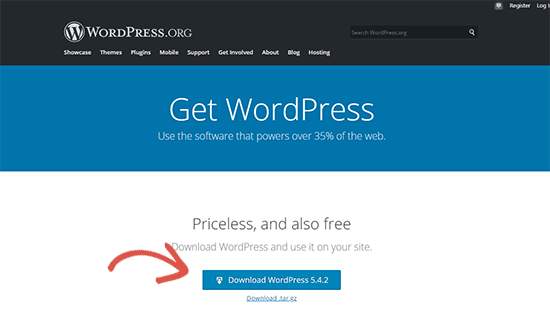 download WordPress