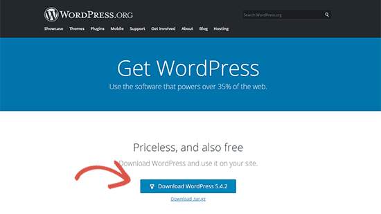 download WordPress
