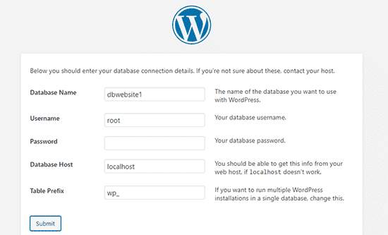 wpinstall