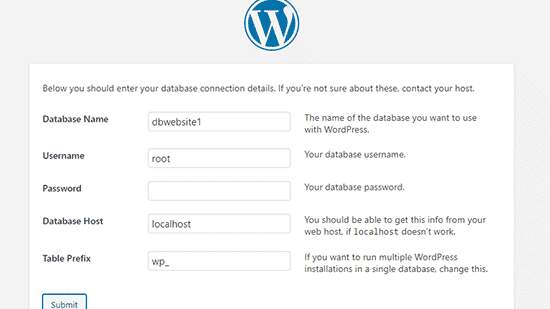 wpinstall