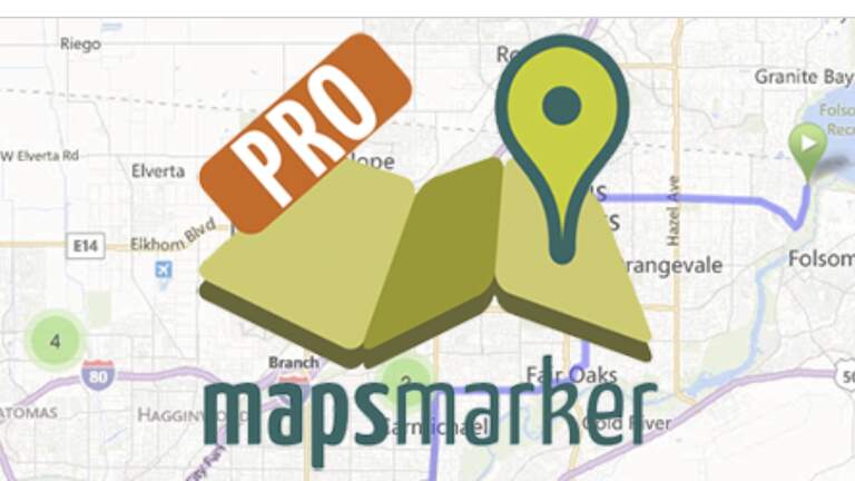 Maps marker pro