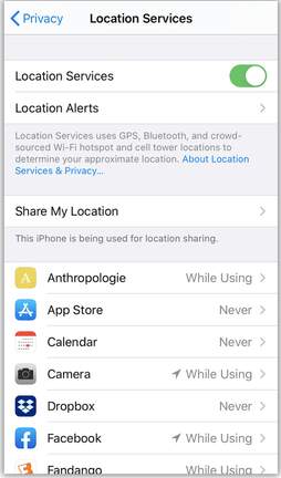 iOS device