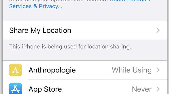 iOS device