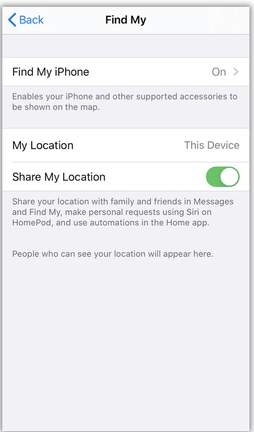 Show My Location