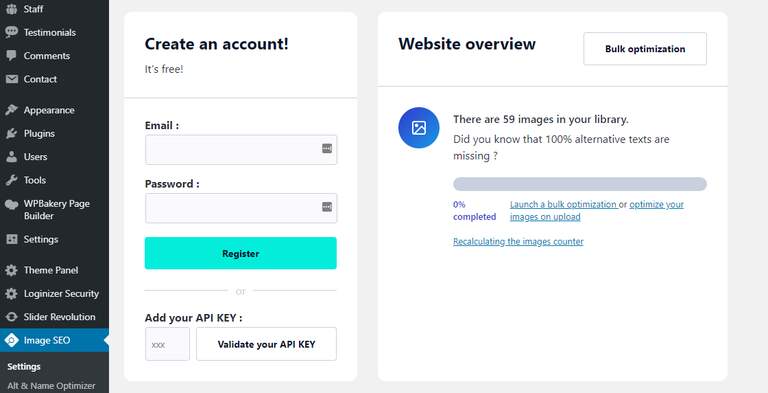 Insuring image links have alt- attributes