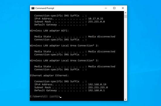 Release and renew your IP address