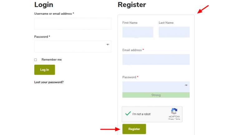 registering