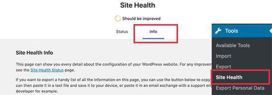 Site Health
