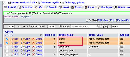phpMyadmin