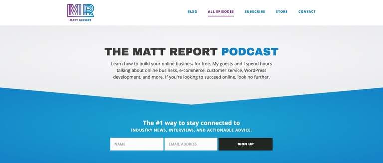 Matt Report