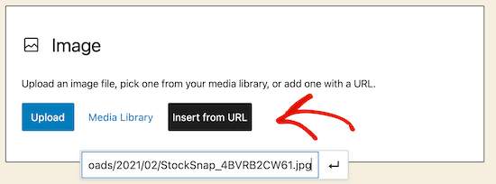 Insert from URL