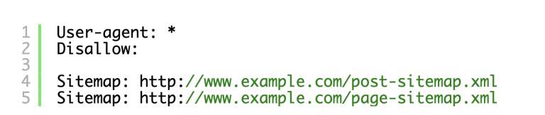 How does the best Robots.txt file look like?
