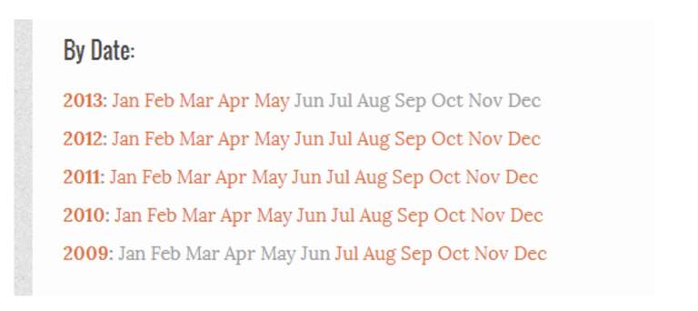 monthly archives exm