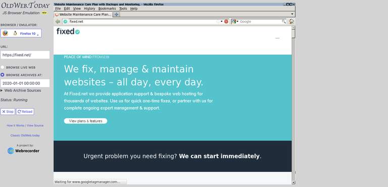 Oldweb.today