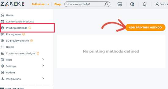 Print methods