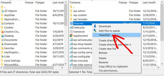FTP client