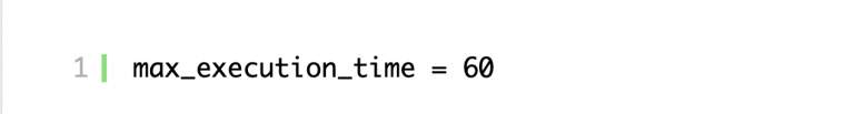 php.ini file