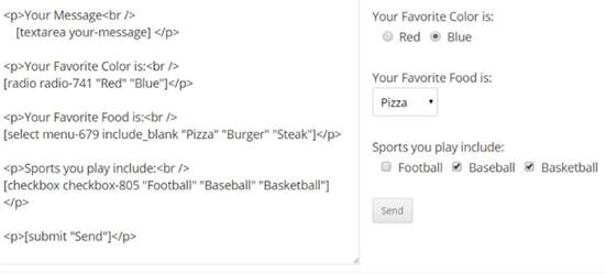 add contact form 7