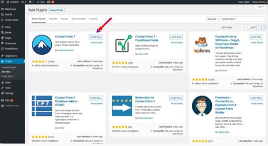 step two add plugins