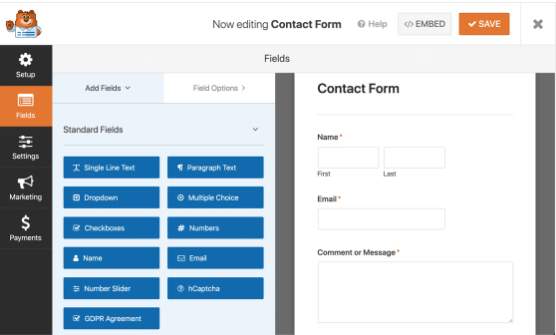 WPforms
