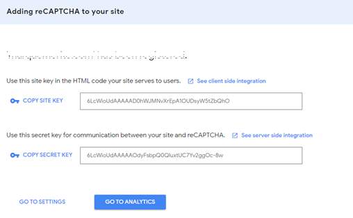add recaptcha