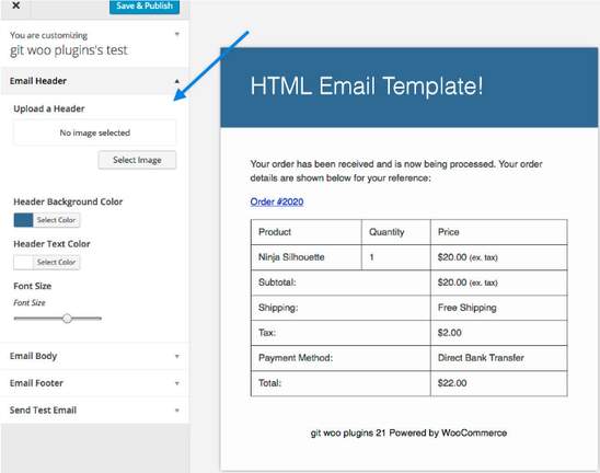 Html email temp