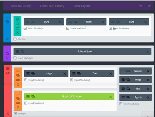 front end interface