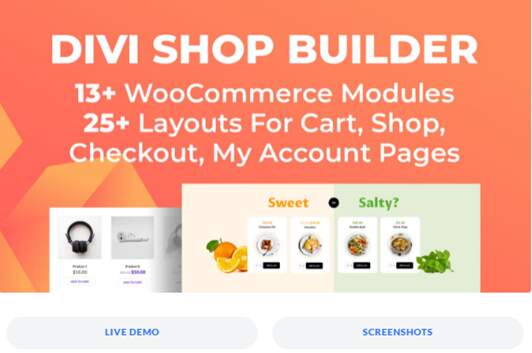 divi shop builder