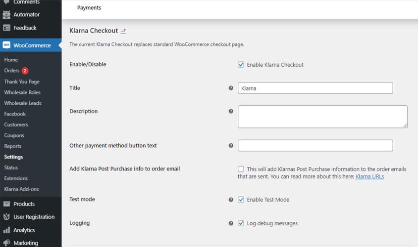 How to SetUp Klarna on Fixed Blog