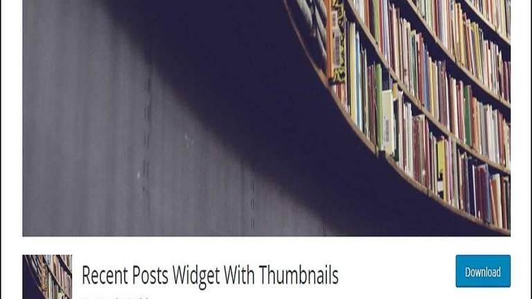 Recent Posts Widget with Thumbnails