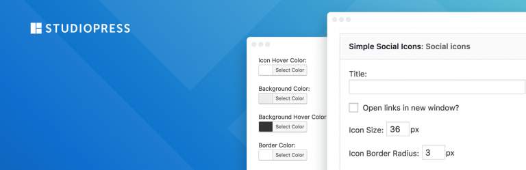 Simple Social Icons