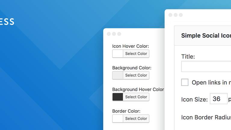 Simple Social Icons