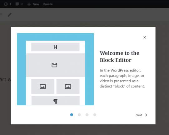 New Welcome Guide Modal