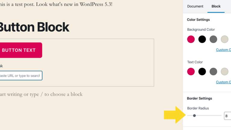 Buttons Block