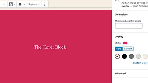Block improvements color