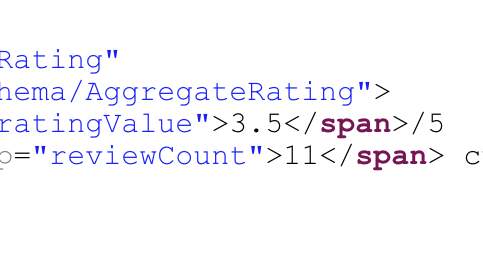 Add schema markup to HTML code