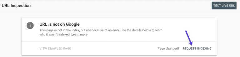 url inspection